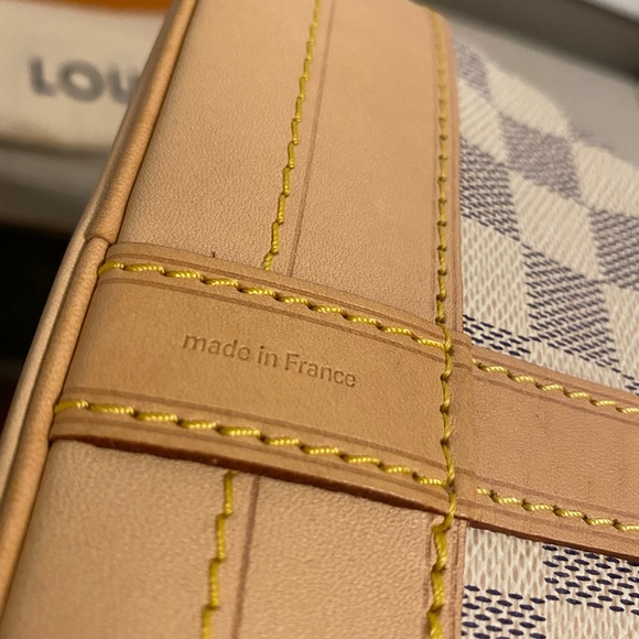 💙🤍AUTH. LOUIS VUITTON NOE GM IN DAMIER AZUR🤍💙 - Picture 6 of 9